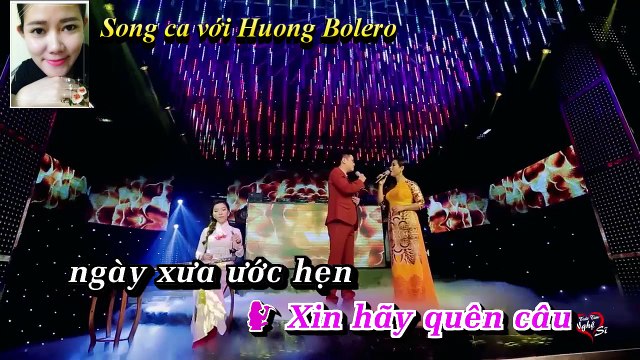 Karaoke Phận Bạc (Khưu Huy Vũ ft Dương Hồng Loan)_Song ca Huong Bolero