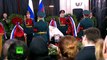 Sergueï Lavrov s'exprime lors de la cérémonie d'adieu à l'ambassadeur russe tué en Turquie-5GsLTSRGAHM