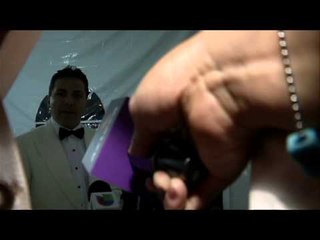 Cristian se presentó después de gran polémica por fotos