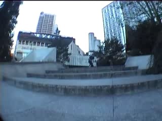 Flip back grind