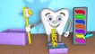 Learn Colors Teeth Brush 3D | Teach Colours Baby Children Kids Video by Animated Surprise Eggs TV