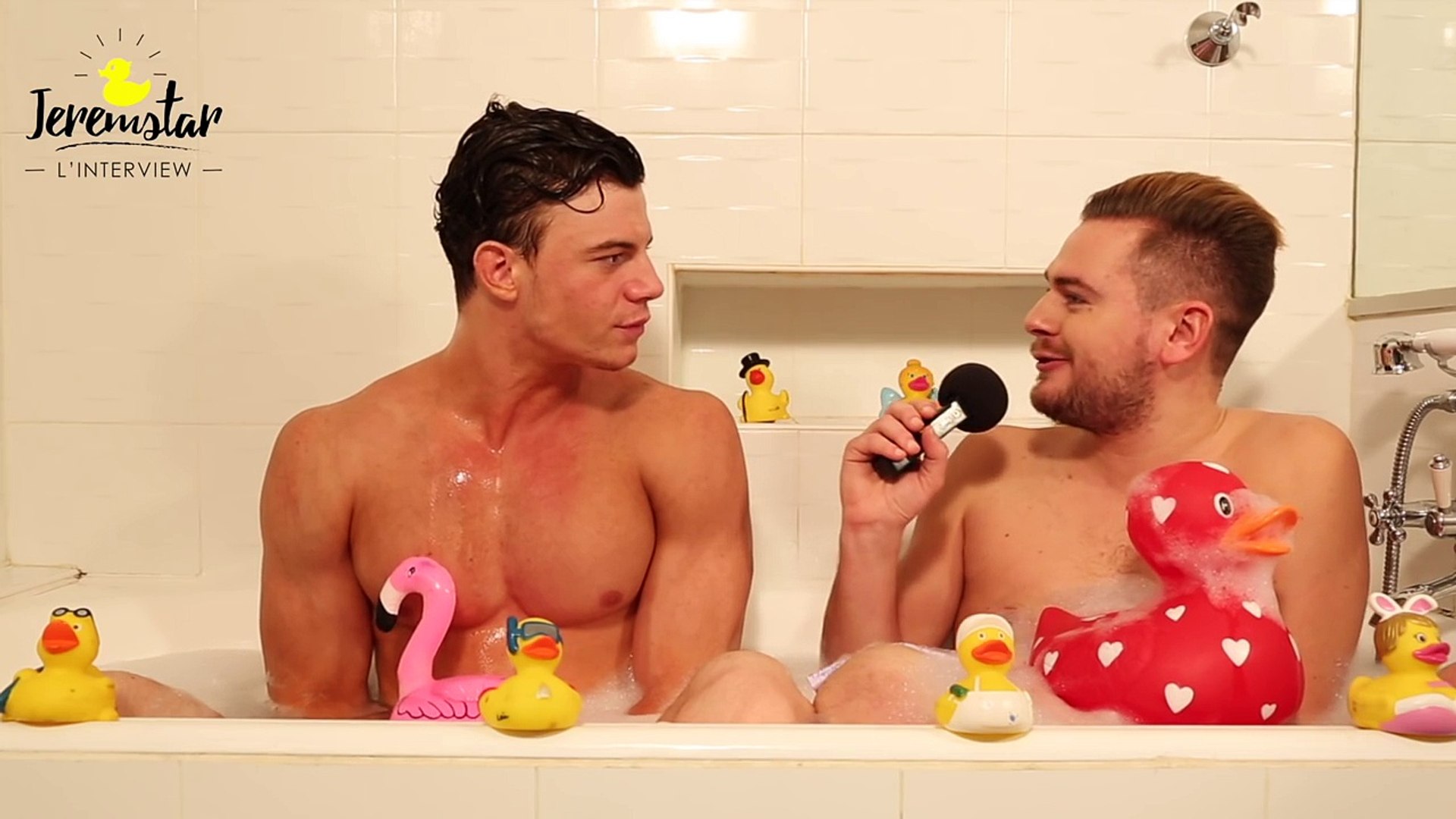 Adrien (Les Princes de l'Amour 4) dans le bain de Jeremstar -  INTERVIEW-hv_qbTorAlU - video Dailymotion