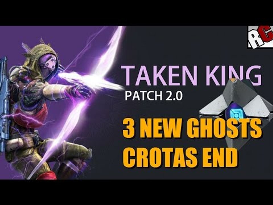 Destiny The Taken King - 3 New Crotas End Dead Ghosts (Patch 2.0) - Dead Ghost Locations
