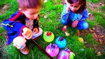Babies Finger Family Song for Learning Colors - Buried in Insects with Balloons - Top Compilation