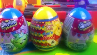 Teletubbies Stacking Cups Bubble Guppies Surprise Playdough Kinder Shopkins Huevos Sorpresa