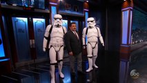 The Cast of Rogue One: A Star Wars Story Arrives at Kimmel