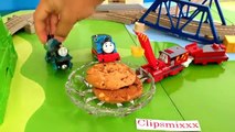 Surprise Eggs Play Doh Sesame Street Cookie Monster Lightning McQueen Thomas Train Friends