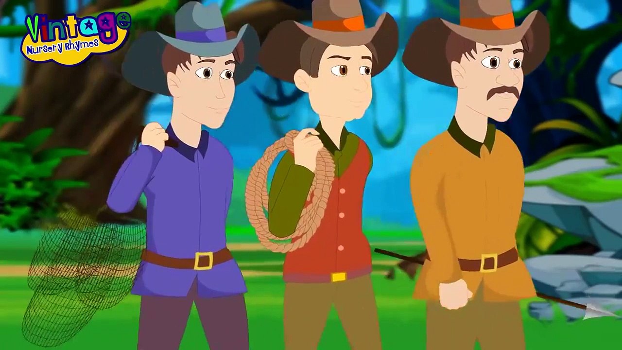 A Hunting We Will Go - English Nursery Rhymes