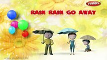 Rain Rain Go Away | Nursery Rhymes With Lyrics | Nursery Poems | 3D Nursery Rhymes For Children