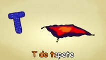 Alfabeto para crianças - T-Canção - O Alfabeto em português - canções infantis | Portuguese T-Song