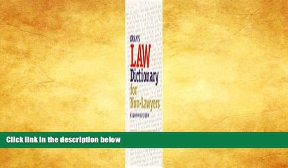 Buy NOW  Law Dictionary for Nonlawyers (Paralegal Reference Materials) Daniel Oran  Full Book