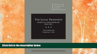 Buy  The Legal Profession (American Casebook Series) Ann Southworth  Book