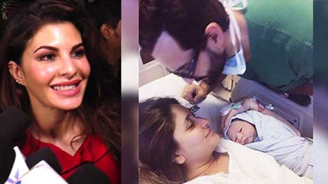 Jacquline Fernandez CONGRATULATES Parents Kareena Kapoor Saif Ali Khan | Taimur Ali Khan Pataudi