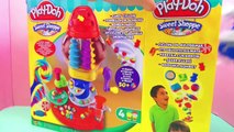 Play Doh Bonbonfabrik deutsch (Unboxing) - Bonbons mit Knete machen Candy Cyclone Lollipops