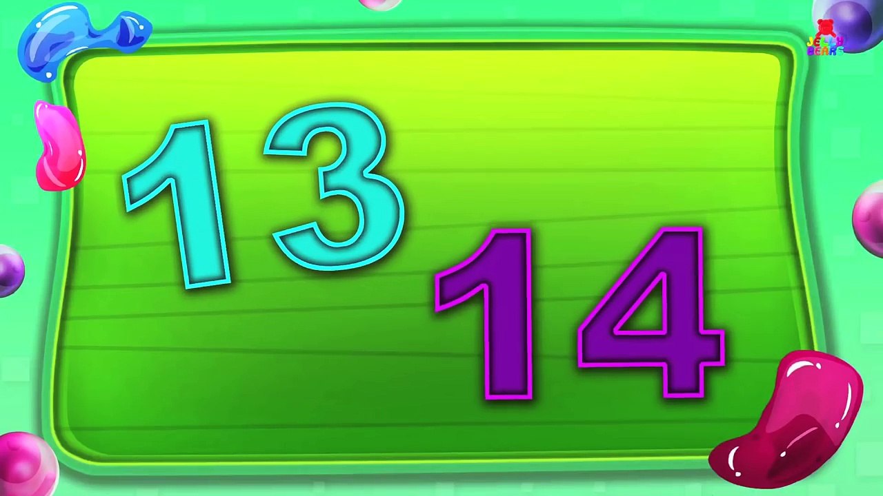 Jelly Bears | Teddy Bear Teddy Bear Turn Around | Nursery Rhymes Songs