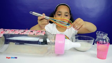 ITS GUMMY!! DIY - Giant Gummy Baby Milk Bottle | Candy & Sweets Review | Kids Fun Activity