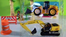 Excavators, Diggers, Trucks, Mini Mighty Machines New Holland Construction Toy Review