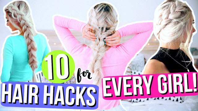 10 Hair Hacks Every Girl Should Know! Aspyn Ovard