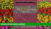 PDF [FREE] DOWNLOAD  The Law of Evidence (Essentials of Canadian Law) [DOWNLOAD] ONLINE