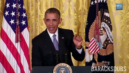Barack Obama chante "All i want for christmas is you"