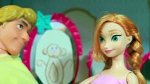 PRANK 4 Kristoff Pranks Anna Hides Her Dress, Monkey Mirror Disney Frozen Parody AllToyCollector