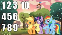 My Little Pony Numbers Song - Learn Numbers 1 to 10 - MLP Nursery Rhymes for Children