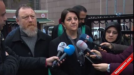 HDP'li Pervin Buldan adliyeden ayrıldı