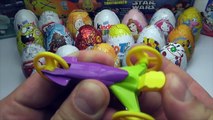 21 Surprise Eggs, Kinder Surprise, Kinder Joy, Disney Pixar Cars 2, Thomas & Friends, Spongebob