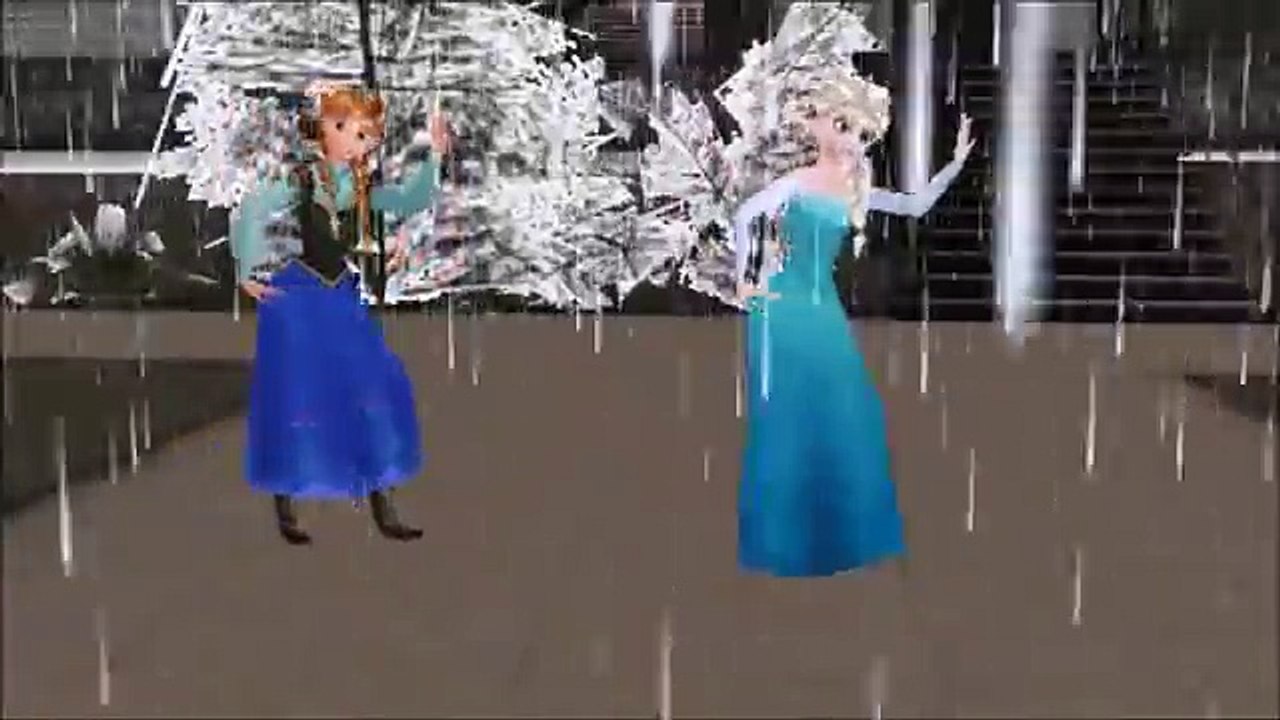 FROZEN ELSA RAIN RAIN GO AWAY Songs For Babies | Frozen Children Nursery Rhyme