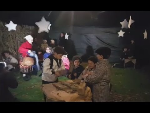 Sant'Arpino (CE) - Presepe Vivente all'istituto Mondo Libero (22.12.16)
