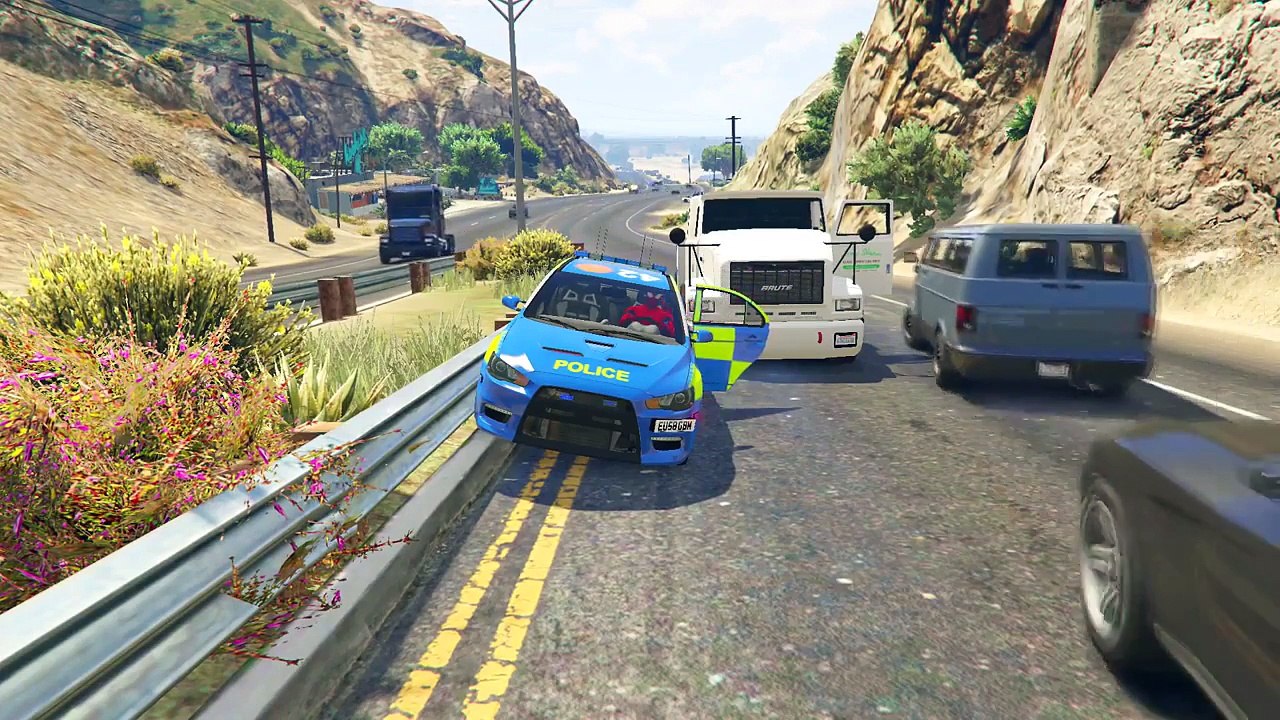 Comptines Bébé - Dessin animé francais, voitures Policier et voitures Transport Colorées,