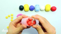 Learn colors for children Learn to count numbers 1 to 10 with Play doh M&M Chocolate Candies