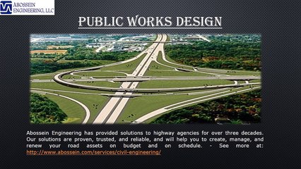 Alex Abossein - Civil Engg. Services of Abossein Engineering