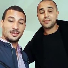 توفيق #مخلوفي يشكر مجيد #بوقرة بعد اعتزاله في فيديو رائع مع الماجيك