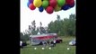 Un Canadien condamné pour avoir volé à l'aide... de 100 ballons d'hélium