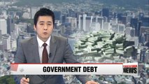 Government debt surpasses 1 quadrillion won mark in 2015