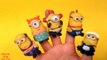 Minions finger family song Despicable me Minions toys finger family nursery rhyme with toys