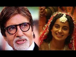 'Queen' Kangana Ranaut Cried On Receiving A Handwritten Letter From Amitabh Bachchan