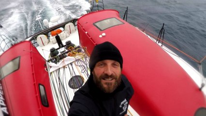 J47 : Eric Bellion "dans la solitude des 50èmes hurlants" / Vendée Globe