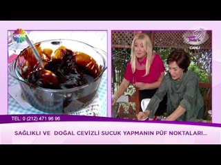 Cevizli Sucuk Tarifi