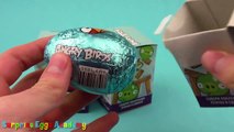 Angry Birds Surprise Eggs Unboxing - Corporal Pig, Blue Bird, Red Bird - Angry Birds Toys