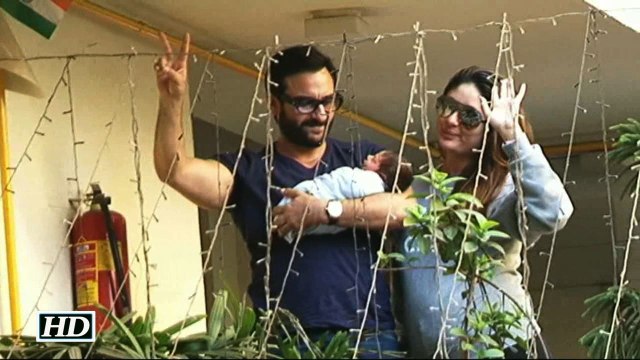 Chote Nawab ‘Taimur Ali Khan Pataudi’ returns home with Saif-Kareena