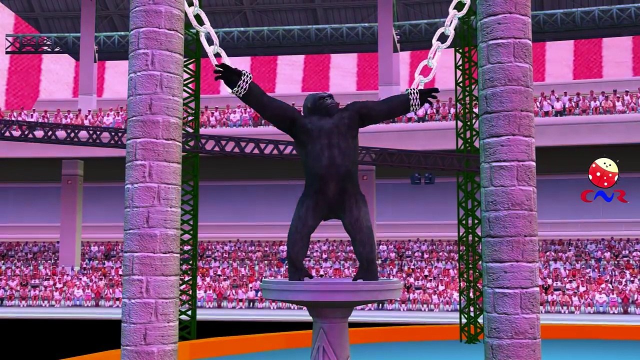 Learn Colors With Animals | Colors For Children Finger Family Song Nursery Rhymes Learning Video