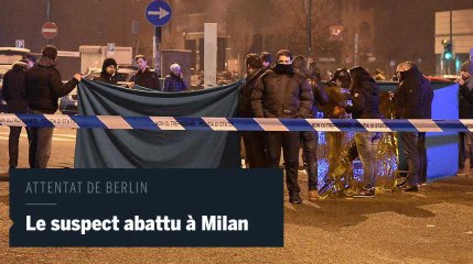 A Milan, sur les lieux où Anis Amri a été abattu