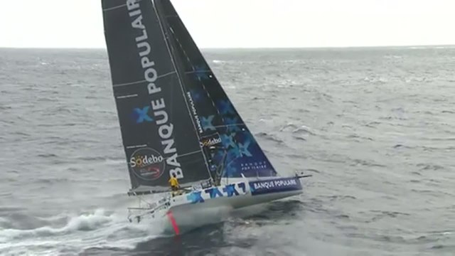 Voile - Vendée globe : Le Cléac'h à 18 milles du Cap Horn
