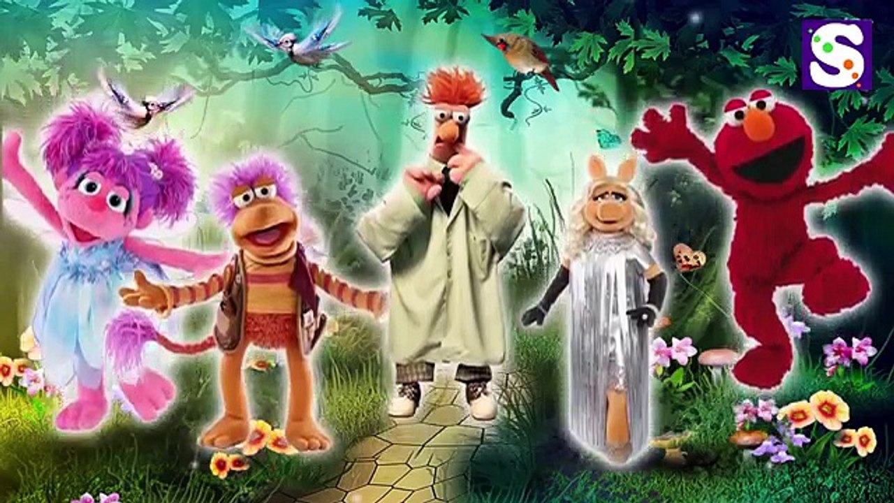 Sesame street and the Muppets Finger Family Nursery Rhymes Simple Songs