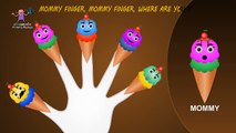 Finger Family Cone Ice Cream | Finger Family Nursery Rhymes | Cone Ice Cream Finger Family Songs