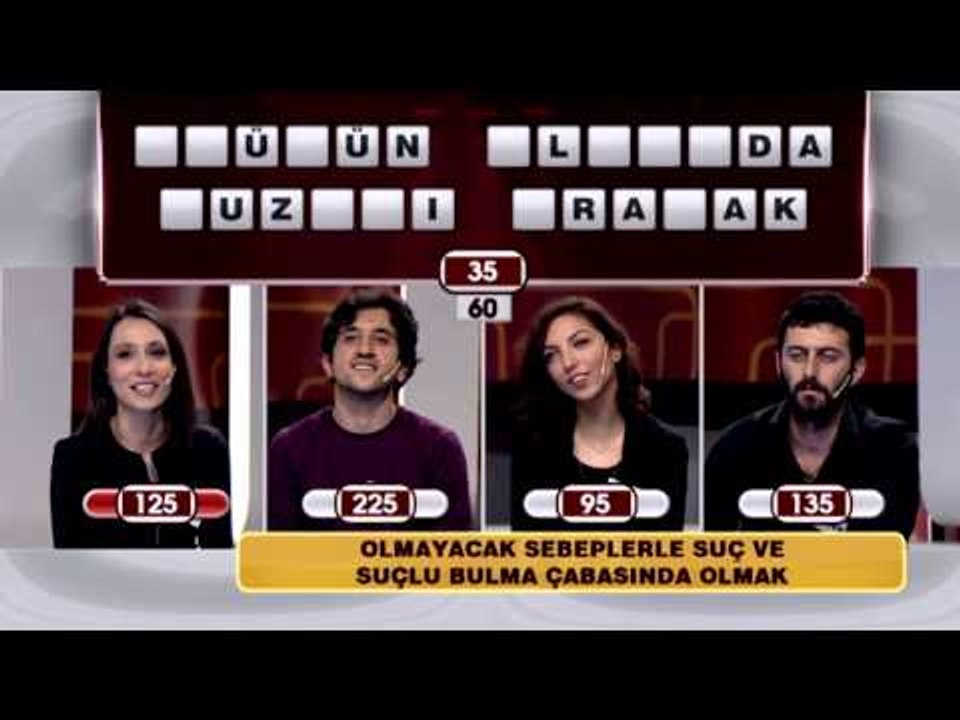 SÜPER BULMACA |  181. Bölümden eğlenceli anlar