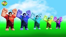 Hulk Cartoon Finger Family Nursery Finger Family Rhymes Kids World Finger Family Rhymes