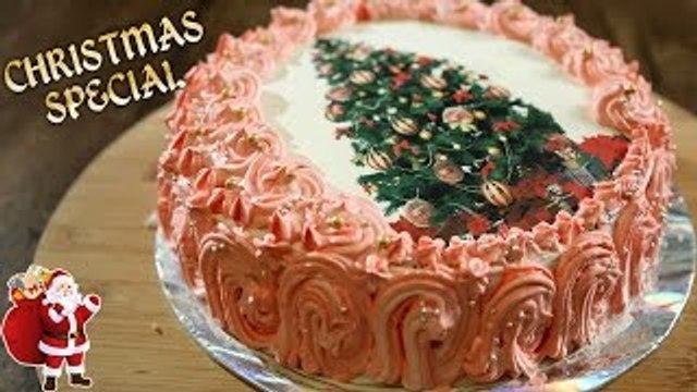 Vanilla Sponge Cake | Cake From Scratch | Christmas Special | Recipe by Archana | Easy Cake Recipe